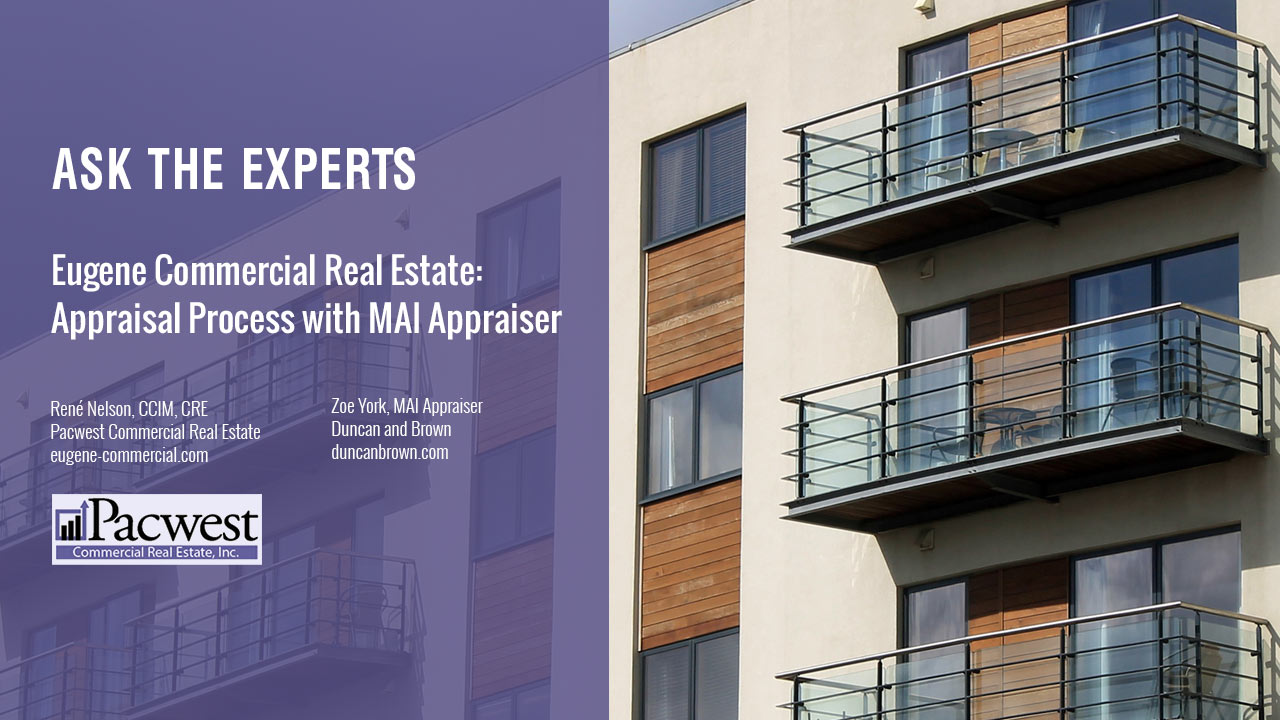 Eugene Commercial Real Estate Appraisal Process with MAI Appr